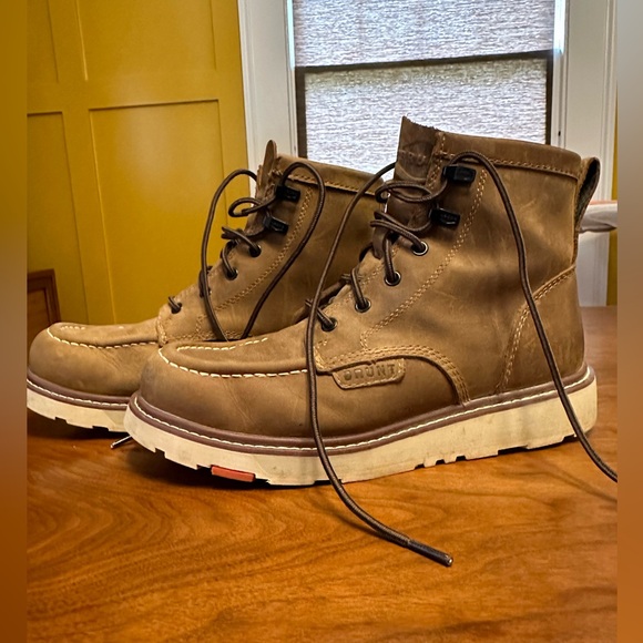 Brunt Marin Unlined Soft Moc Toe work boot men’s 9.5 lightly used - Picture 3 of 6